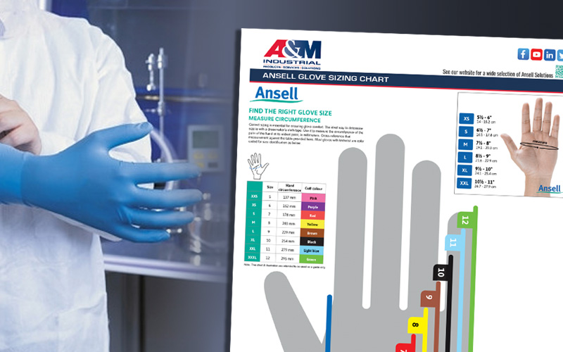 The Ansell Glove Size Chart: Choose The Right Size Ansell Glove